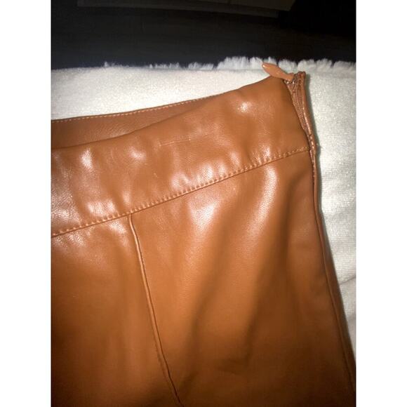 Womens Princess Polly Faux Leather Flare Pants Size 6 - Picture 6 of 7